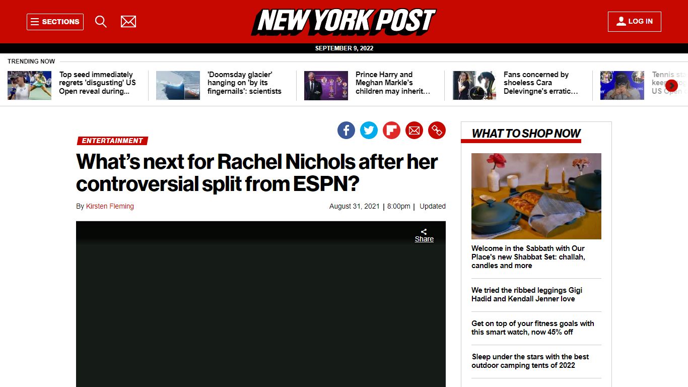 What's next for Rachel Nichols after her split from ESPN? - New York Post